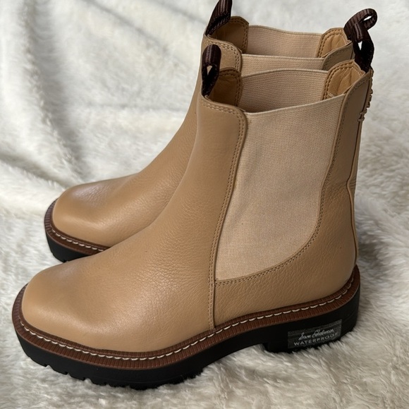 NEW! Sam Edelman Sesame Leather Laguna Chelsea Boot - Size 5 - Picture 11 of 16